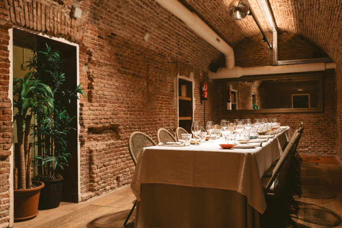 Salón privado de La Vaca y La Huerta